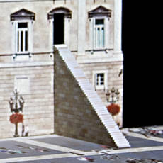 The flight of steps Nonument. <br>MACBA Museum of Contemporary Art of Barcelona | Estudi Antoni Arola